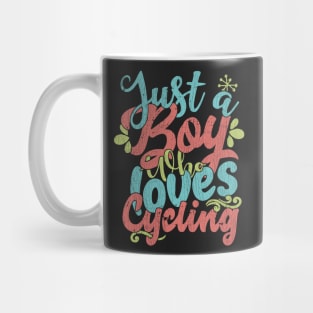 Just A Boy Who Loves Cycling Gift product Mug